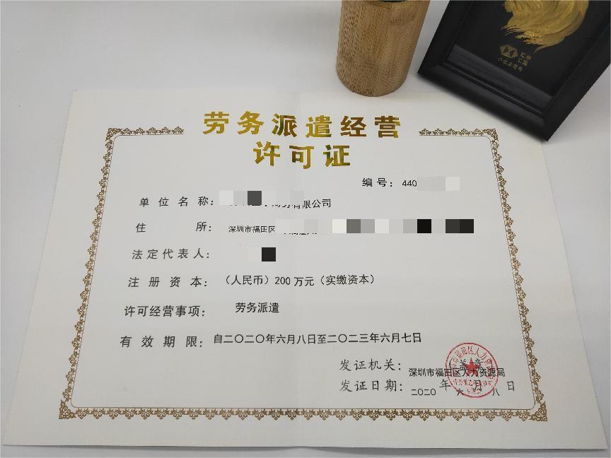 人力資源許可證